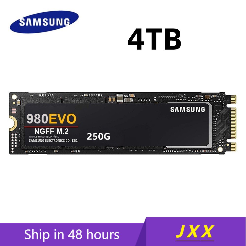 4TB 2TB SSD Samsung 980 evo NGFF M . 2 Graus M2 2280 TLC pcie Gen 3,0 X4 , Ngff1,4