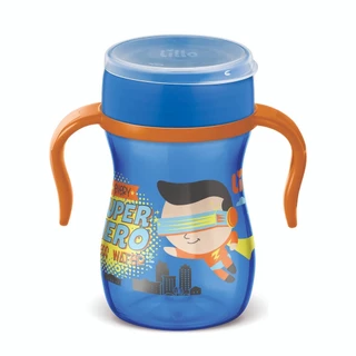 Copo de Treinamento Infantil 360 Evolution 240ml Azul Lillo em Oferta na Shopee