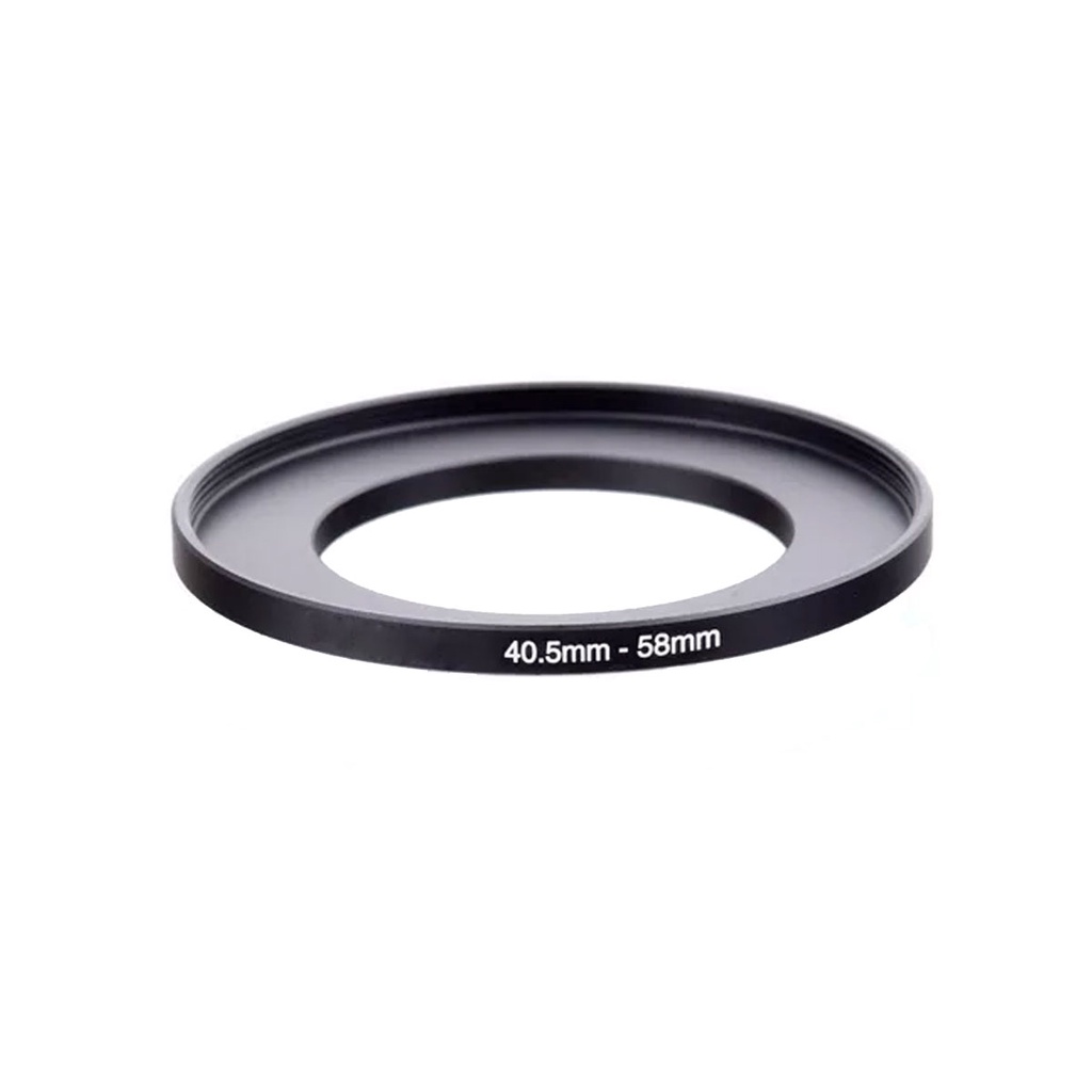 Anello Adattatore Step-up Bower In Metallo Da 40,5 Mm A 58 Mm Per Obiettivi Fotografici