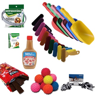 Kit Especial de Produtos e Brinquedos Para Pet 123Wepet