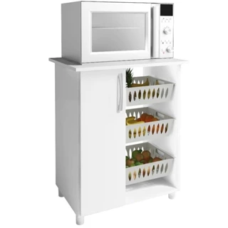 Balcão GenialFlex 261 1 Porta com Fruteira Base para Forno ou Micro-ondas