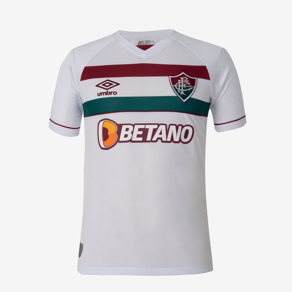 Camisa Do Fluminense Uniforme Reserva Branca 2023/2024 Camiseta De