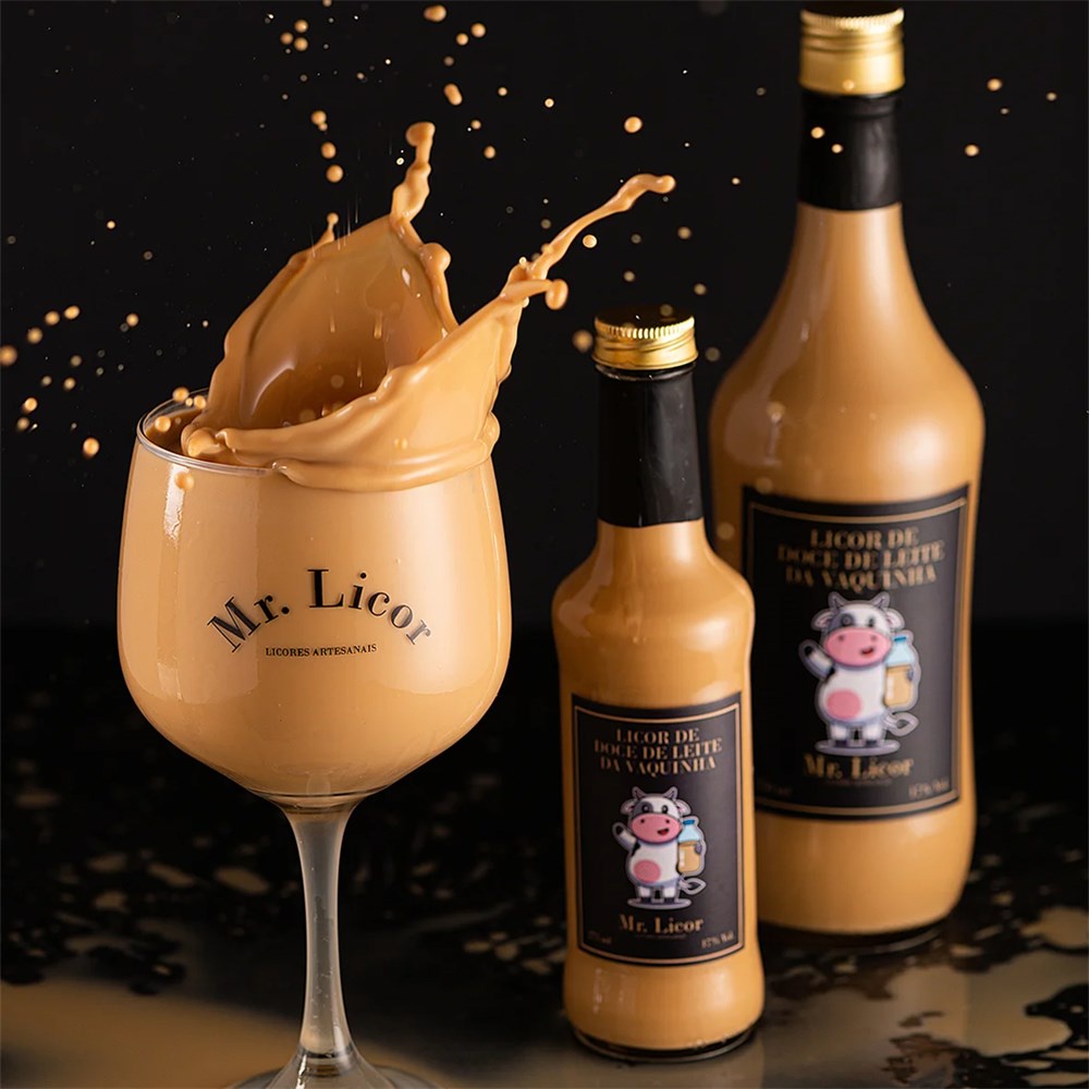 Licor de Doce de Leite da Vaquinha Mr. Licor 750ml | Shopee Brasil