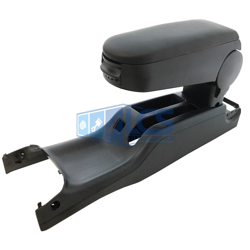 Console Freio Mão Preto + Apoio Encosto De Braço Golf Bora 