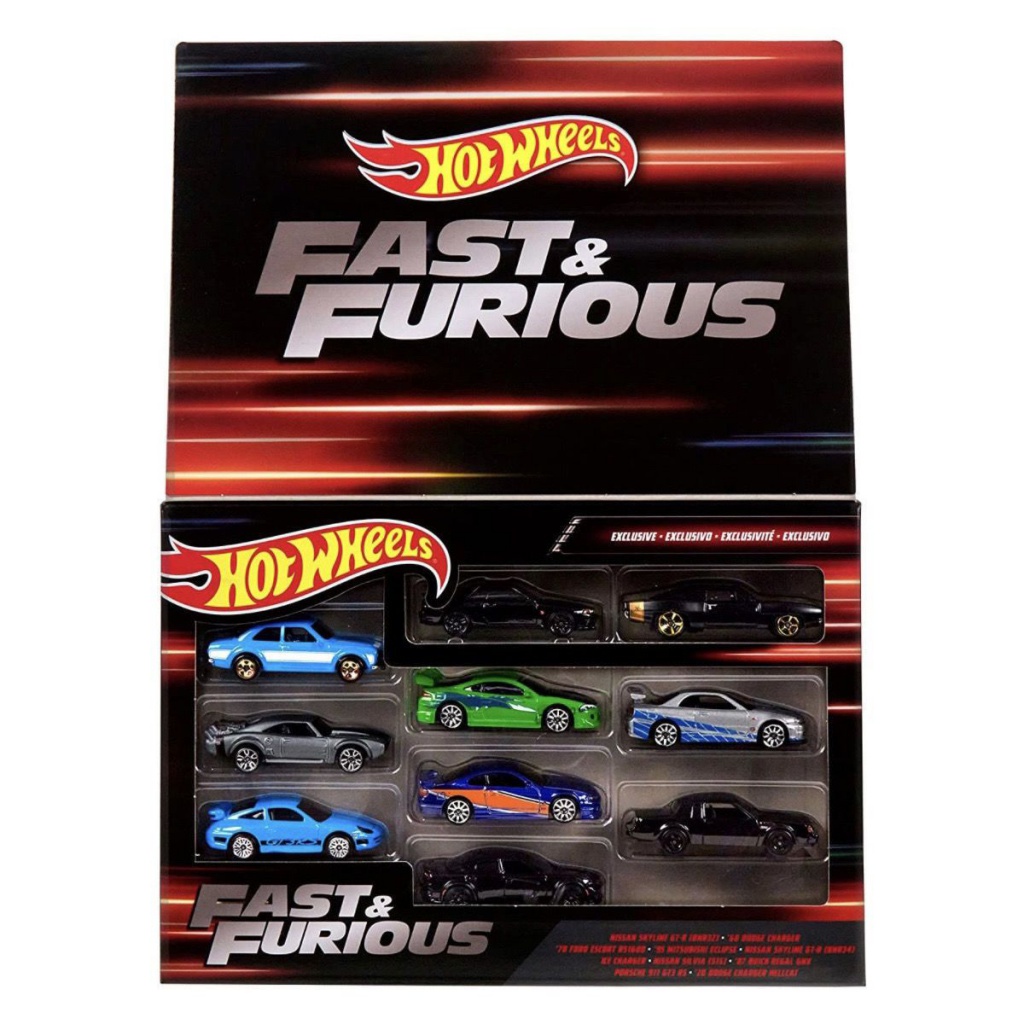 Hot Wheels Velozes E Furiosos Conjunto Caixa De Presente Puka My Xxx