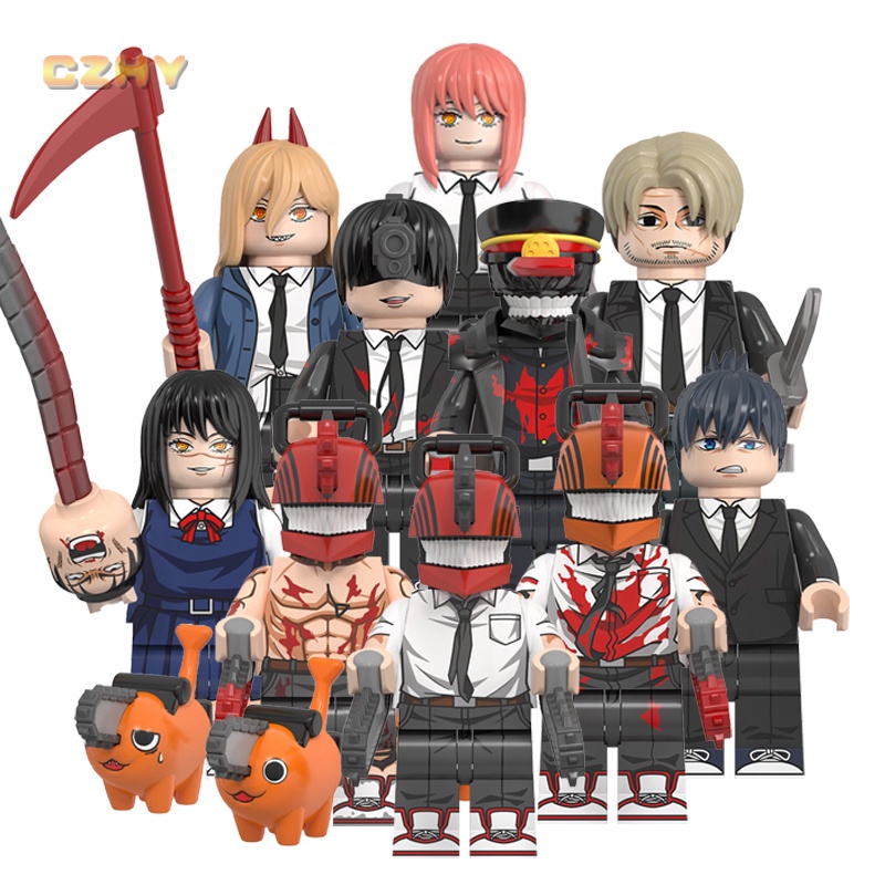 Motosserra Homem Denji Anime Figuras De Ação Modelo Brinquedos Para  Crianças Presente Montagem Chainsaw Man - Escorrega o Preço