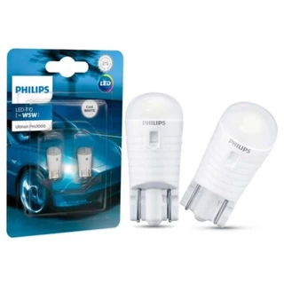 Lâmpada Pingo Led T10 Philips Super Branca 6000K Ultinon W5W