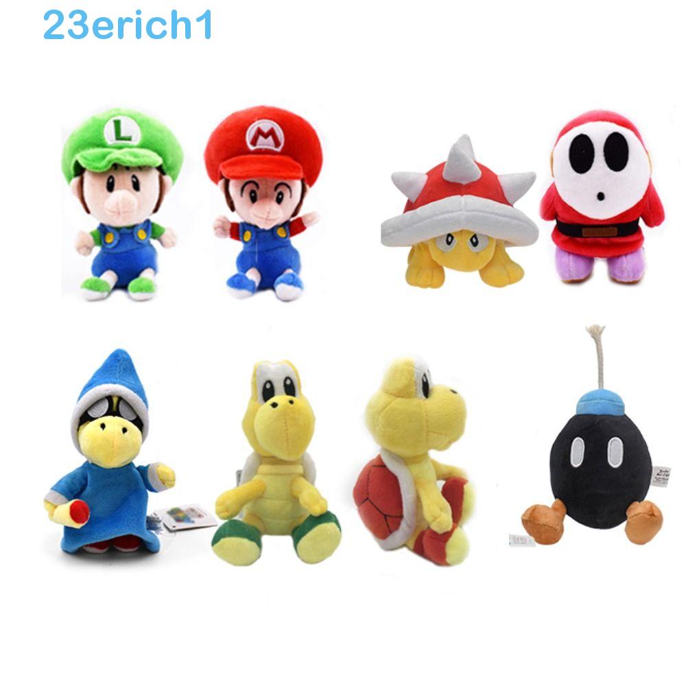 Mario 2024 character plushies