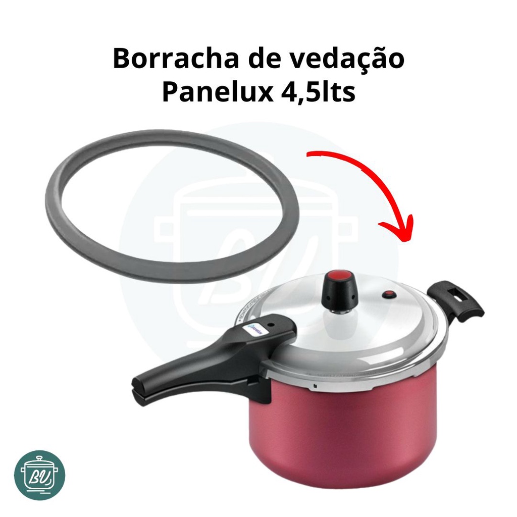 Borracha de vedação silicone para panela de pressão Panelux 4,5lts