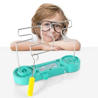 Jogo Elétrico Infantil Com Tubo De Toque Interativo Laboratório Brinquedo Educativo Crianças Choque Labirinto , Engraçado