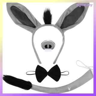 Tiara De Burro Adereços De Halloween Fantasias De Animais Infantis