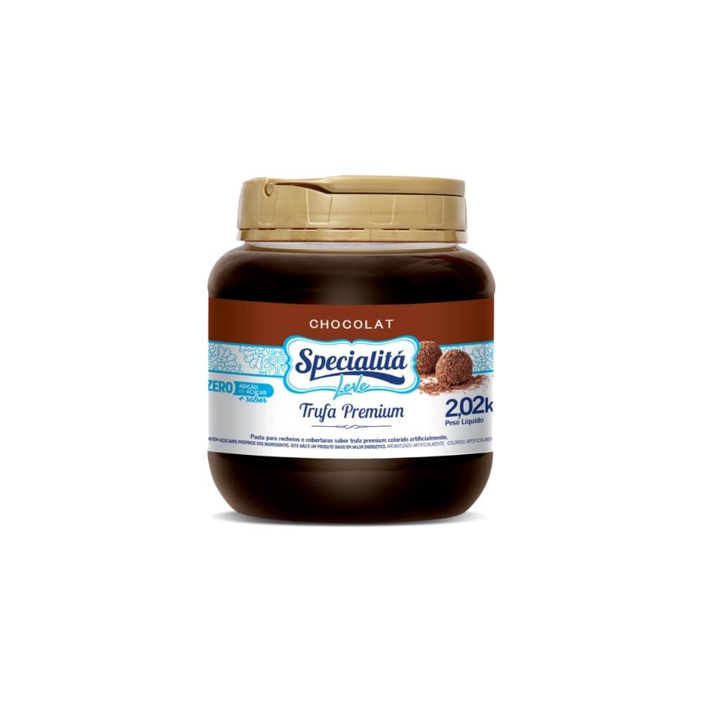 Specialita Chocolat Trufa Premium Zero 2kg - Shopee Brasil