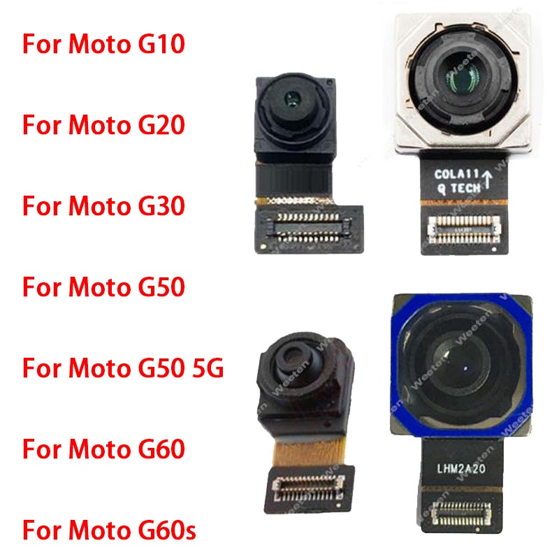 Câmera Dianteira Traseira Para Motorola MOTO G10 G20 G30 G50 G60 G60S Módulo De 5G