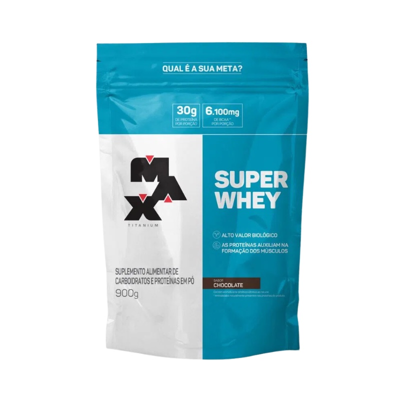 Super Whey Chocolate 900g – Max Titanium