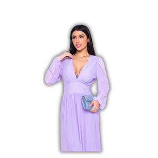 Vestido longo moda gospel chá revelhação igreja dia dia lindo Evangélica para casamento cutos casual