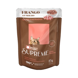 Ração Úmida Quatree para Gatos Supreme Adulto Sabor Frango 85gr