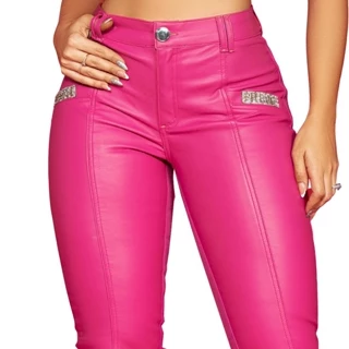 Calça Empina Bumbum Pit Bull Jeans Barbie Core Elegante Moda