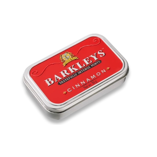 Bala Pastilha Barkleys Intense Mints Cinnamon 50g
