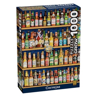 Quebra Cabeça Cervejas 1000 Peças - Grow