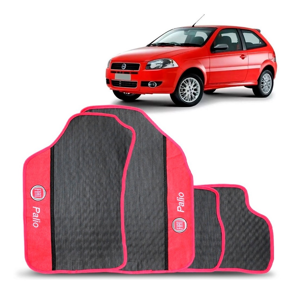 Tapete Personalizado Fiat Palio 96 97 98 99 2000 Bordado | Shopee Brasil
