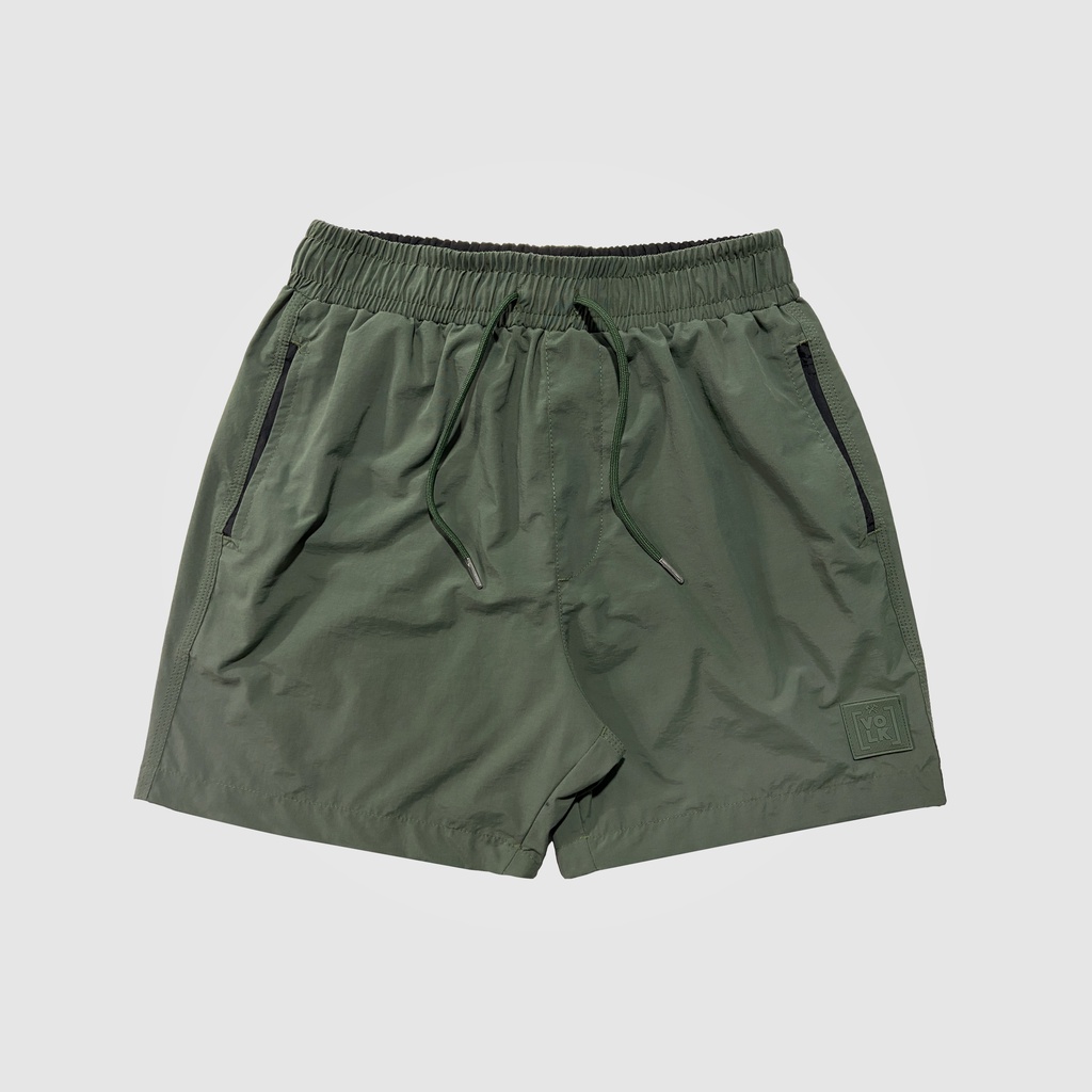 Bermuda Shorts Masculino Conforto Poliamida VERDE MILITAR