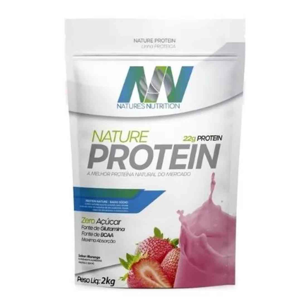 Whey Protein Concentrado 2kg – morango