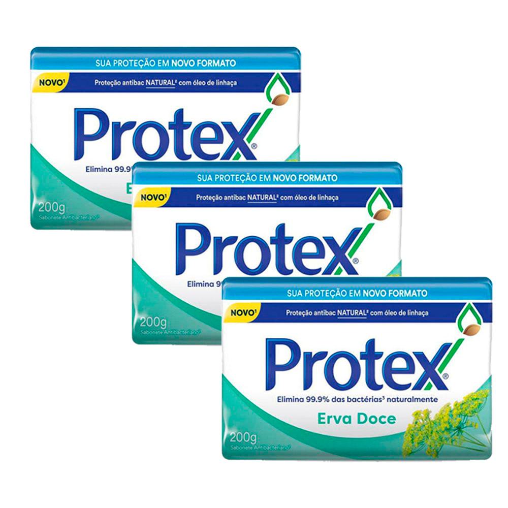 SABONETE EM BARRA PROTEX ERVA DOCE
