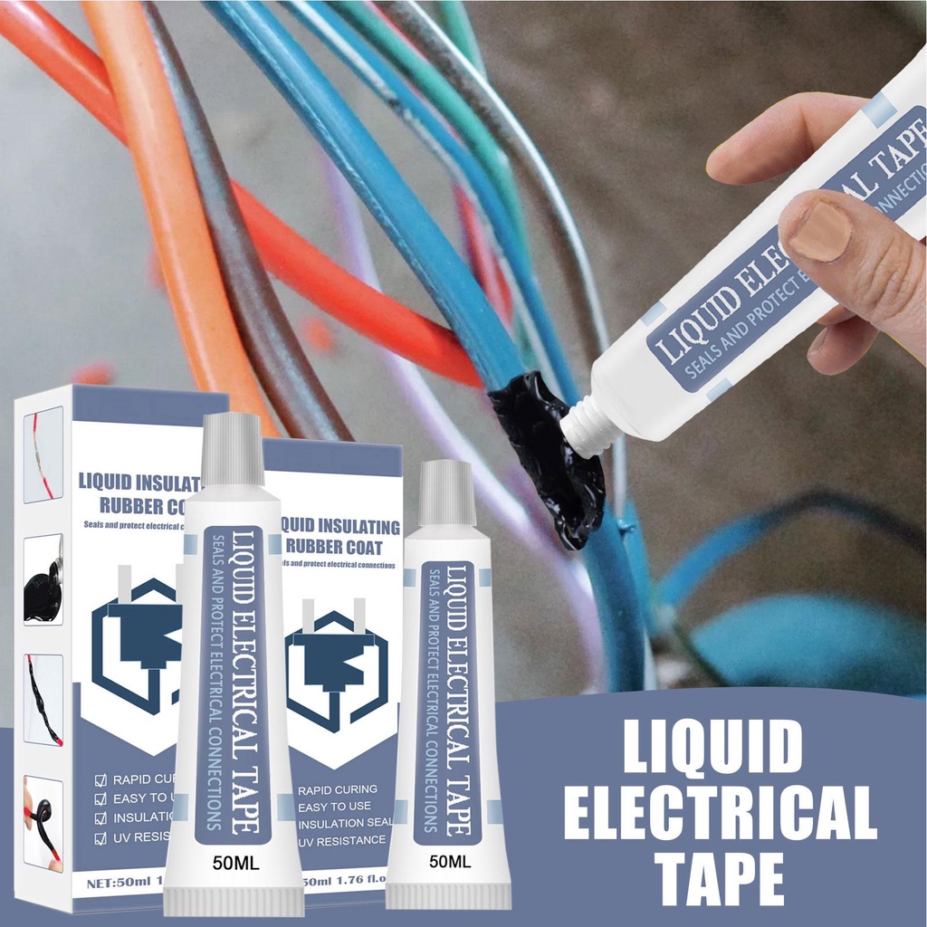 Chibel 50ml Revestimento De Borracha Isolante LíquidaFita Elétrica De