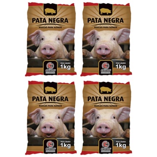 Núcleo Pata Negra Porco Suinos Vitamina Kit com 4 Unidades