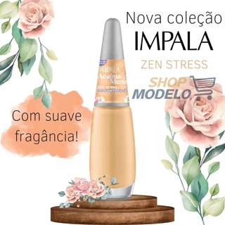 Esmalte Impala Acalma Mente Zen Stress Com Fragancia