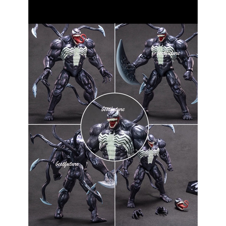 Articulado Zd Toys Shf Venom Eddie Brock Carnage Toy Action Articulado Zd Toys Shf Venom Eddie Brock Carnage Toy Action