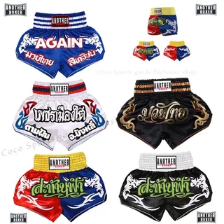Outro Boxer Novo Boxeador Novo Boxe Calção Bordado Artesanato Bordado Combate Sanda Calças de Luta Calças Esportivas Treinamento Profissional Homens Mulheres Calças de Competição Combate Calção Esportivo Masculino Calção Esportivo