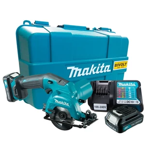 Serra Circular Bateria 12V 85mm HS301DWYE Makita em Oferta na Shopee