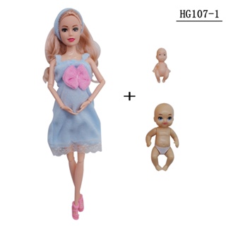 Brinquedo infantil menina boneca Barbie gravida