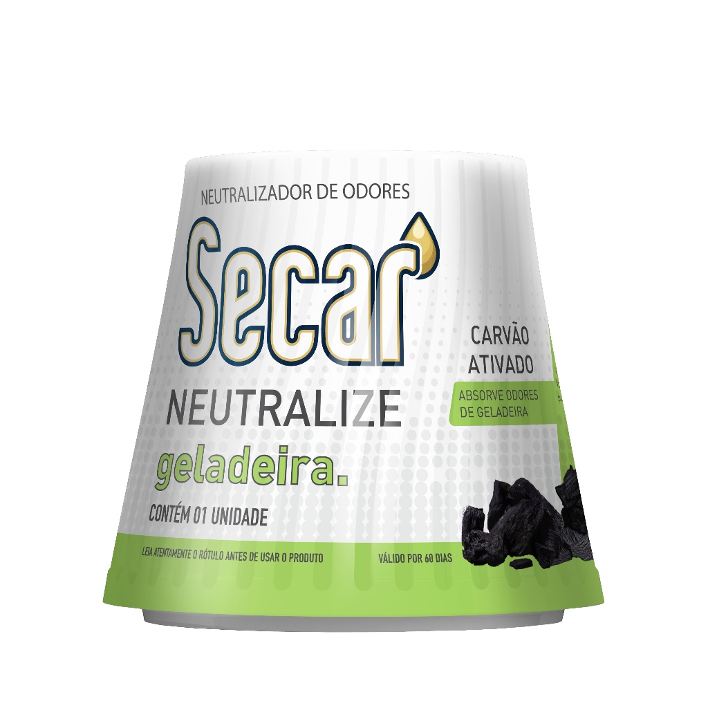 Tira Odor De Geladeira Neutralize Secar Carvão Ativo 1un x 30g