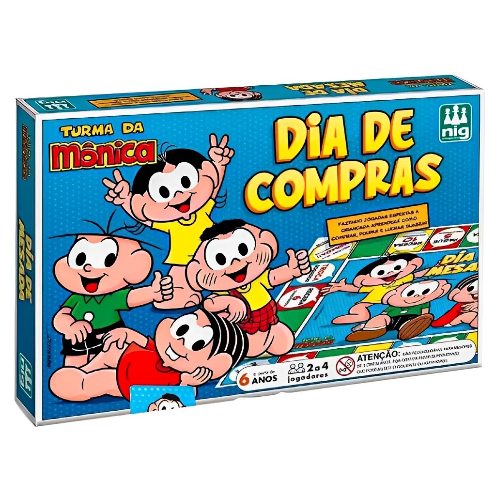 Jogo De Tabuleiro Dia De Compra 0760 - Nig Brinquedos