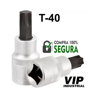 Soquete Torx T40 Curto encaixe 1/2 VIP 904494U