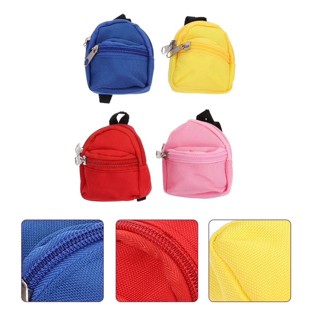 Mochila Para Bonecas Escolar Modelo Micro Scene Accessories 4 Pcs ...