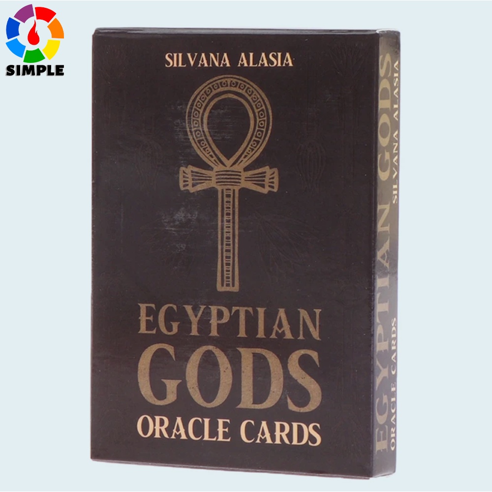 Cartes Oracle Des Dieux Égyptiens – Jeu De 36 Cartes + Guide – Tarot Divinatoire Magique Et Puissant !