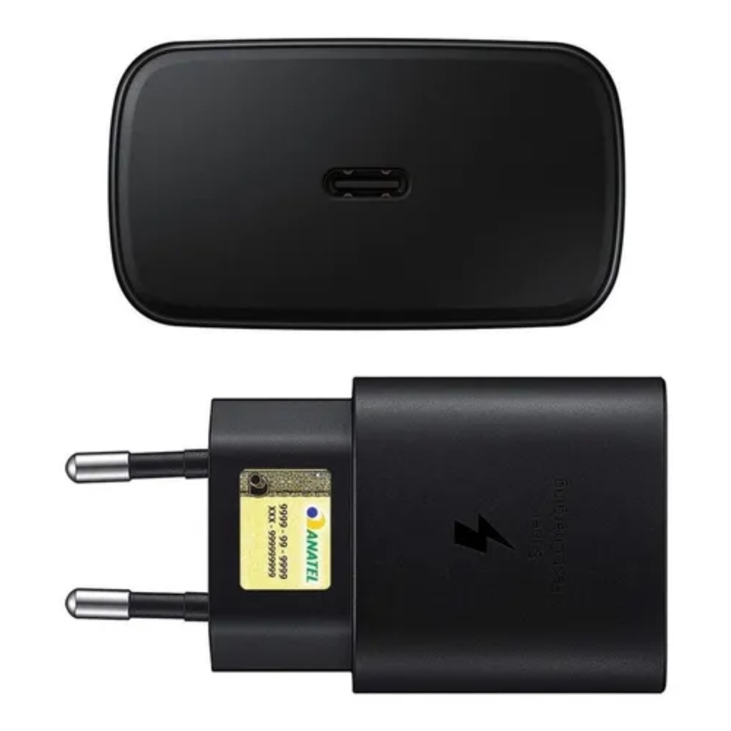 Carregador Samsung Original Turbo 45W TA845 S21 S20 Note 20 Super Rápido