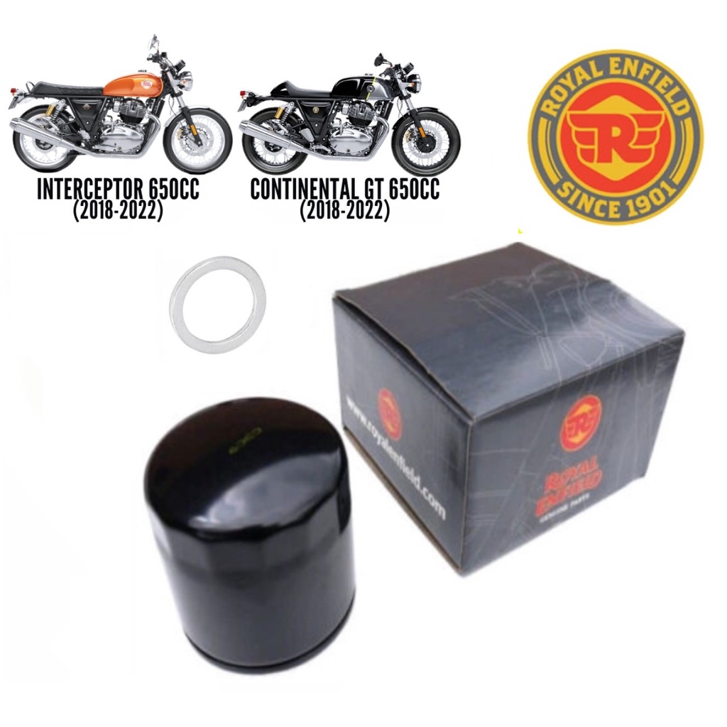 Filtre à Huile Pour Royal Enfield Interceptor 650 & GT Continental - Référence 575139/D, Neuf