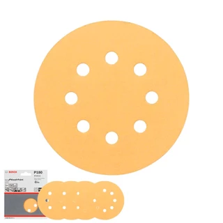 Disco de Lixa 5 Pol Grana 180 5 Pçs EXC470 BOSCH