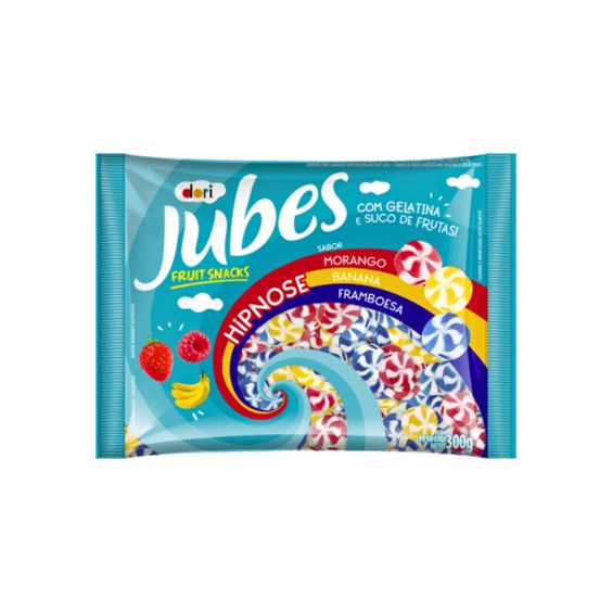 Goma Jubes Novidade Hipnose Sabores Sortidos 300 Gramas | Shopee Brasil