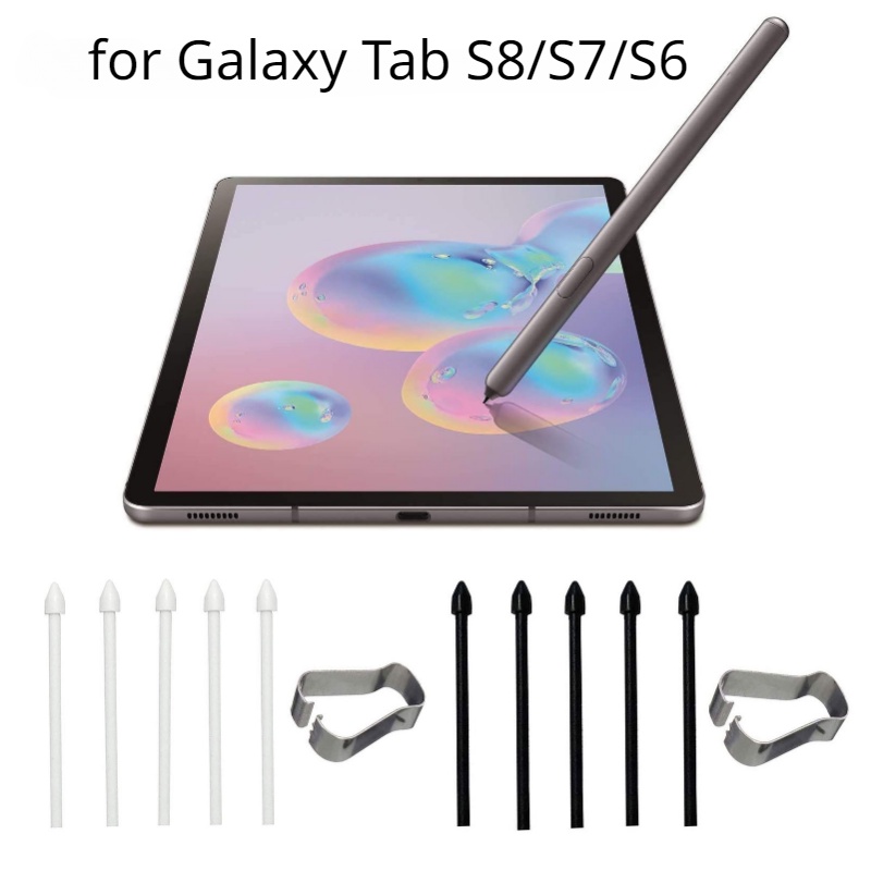 Dicas Para Caneta Stylus S Samsung Galaxy Tab S9 S8 S7 FE S6 Lite Plus Conjunto De Ferramentas De Recarga Canetas Ultra T735 T733 P610 P615