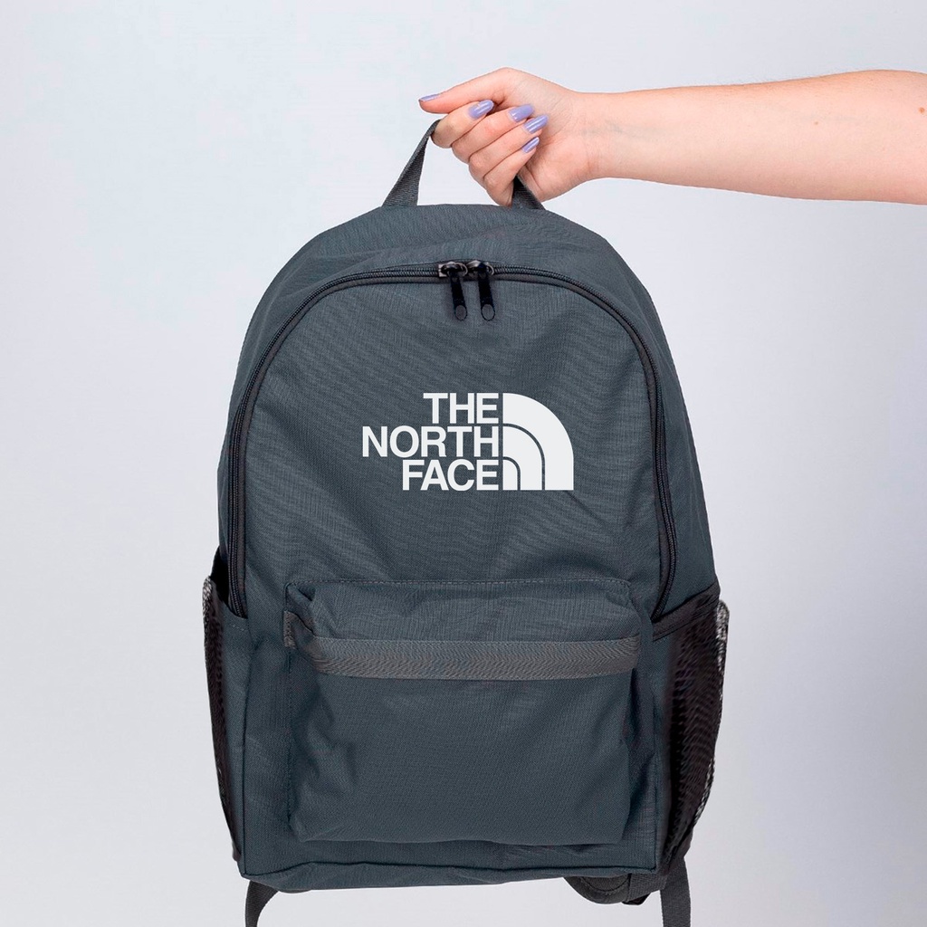 TNF The North Face-Logotipo Clássico Imprimir Camiseta De Manga