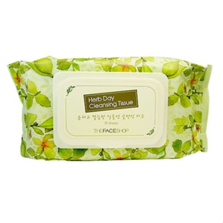 [The FACE Shop] Tecido De Limpeza Do Dia Das Ervas 70