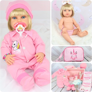 Poa Bege Boneca Bebe Reborn Silicone Menina 22 em Promoção na Shopee Brasil  2023