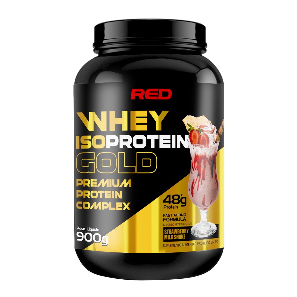 Whey Iso Protein Gold 900g – Red Series