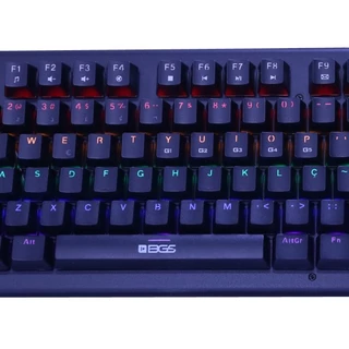 Teclado Gamer Mecânico RGB Switch Blue - X-Zone - ABNT2