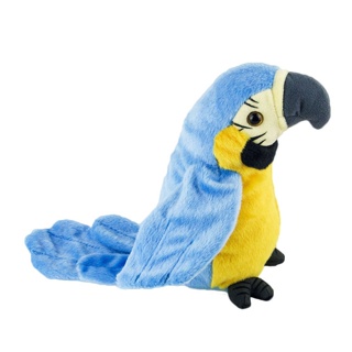 Talking store stuffed parrot